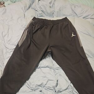 Jordan DARKGRAY Sweatpants with White Logo